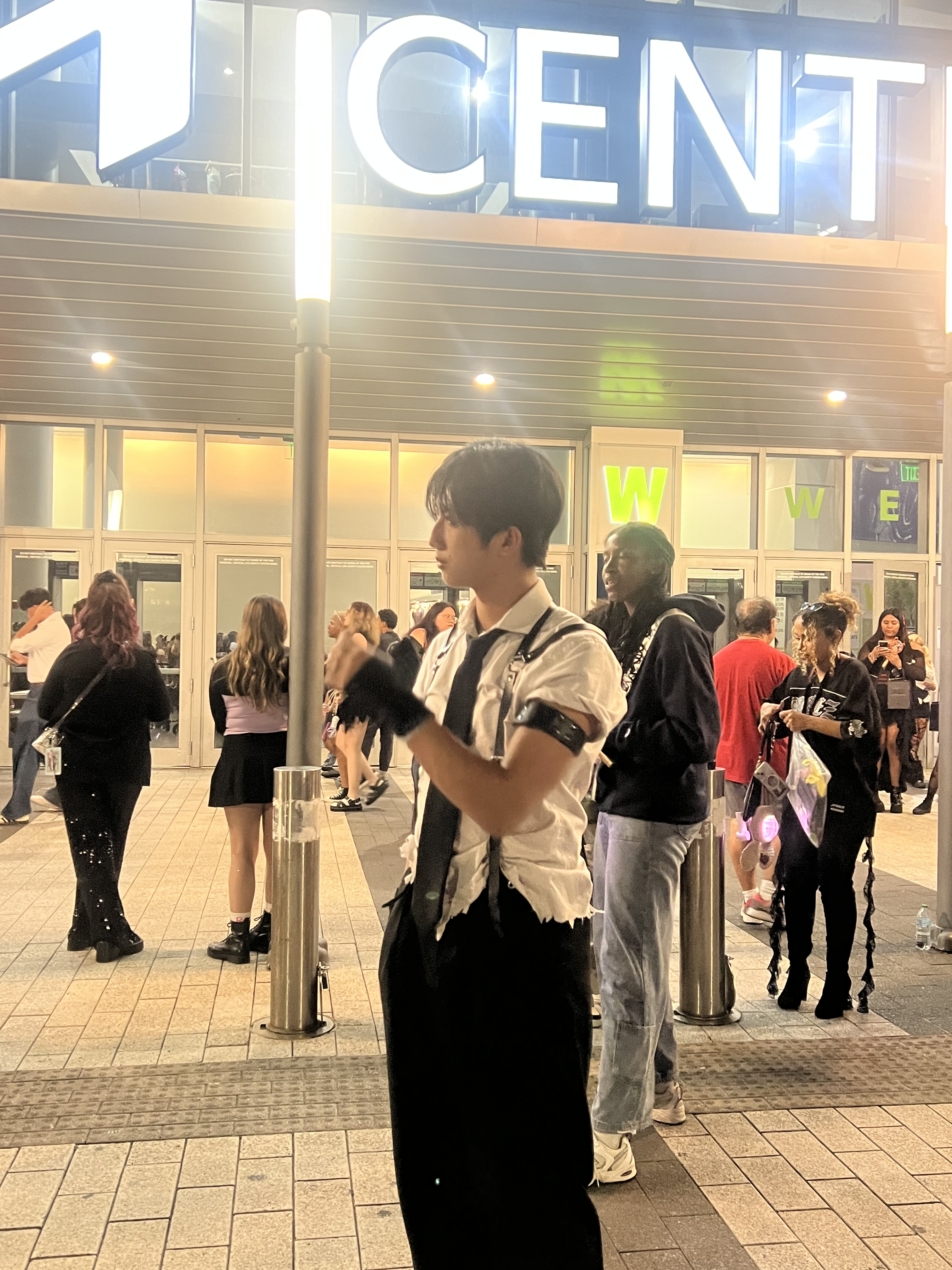 Chris at ATEEZ concert